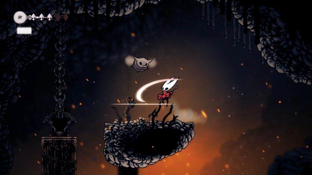 hollow knight soluce complète guide solution gouffre dos steam pc ps5 bete des cloches lance soyeuse cœur de soie