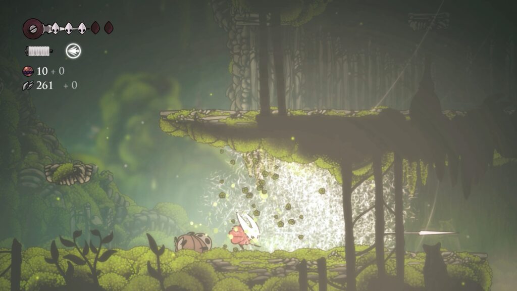hollow knight soluce complète guide solution gouffre dos steam pc ps5 bete des cloches lance soyeuse cœur de soie