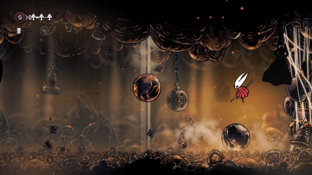 hollow knight soluce complète guide solution gouffre dos steam pc ps5 bete des cloches lance soyeuse cœur de soie