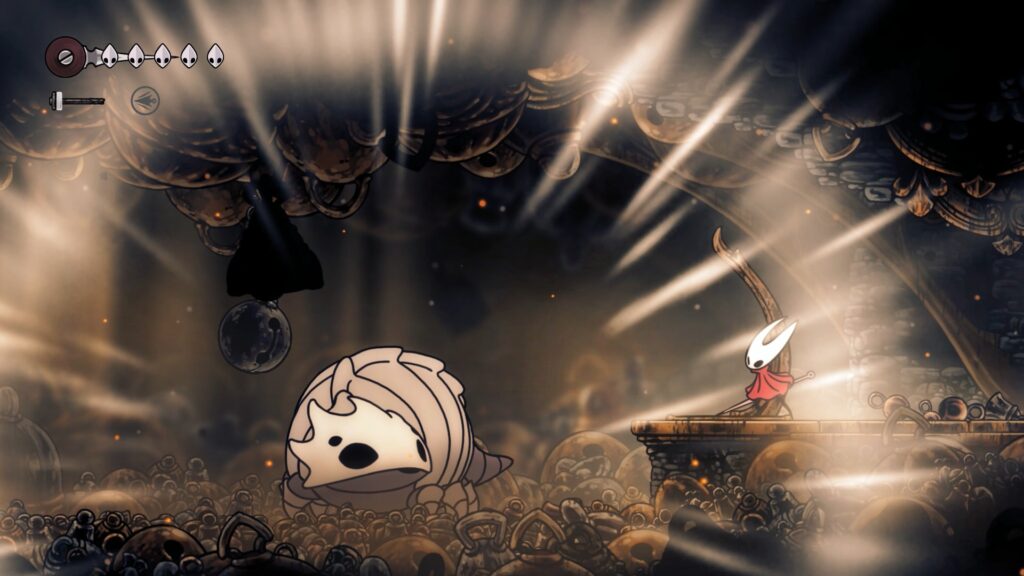 hollow knight soluce complète guide solution gouffre dos steam pc ps5 bete des cloches lance soyeuse cœur de soie