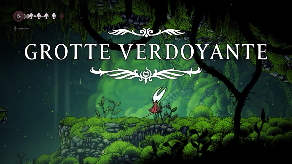 hollow knight Silksong soluce complete guide jeu Acte 1 Pharloom zone grotte verdoyante