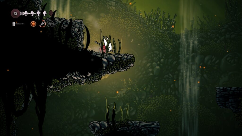 hollow knight silksong cheminement guide complet terres loointaines acte 1 soluce guide ps5 xbox nintendo switch 2 boss quatrieme chorale
