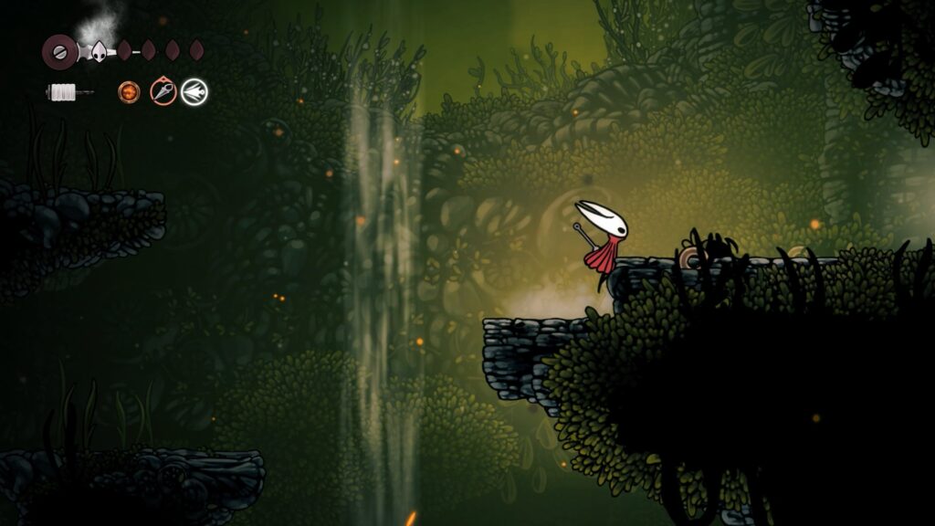 hollow knight silksong cheminement guide complet terres loointaines acte 1 soluce guide ps5 xbox nintendo switch 2 boss quatrieme chorale