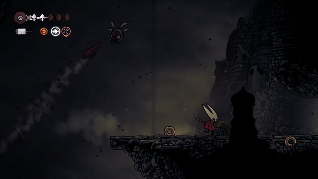 hollow knight silksong soluce complete zone marches érodées acte 1 pharloom pc steam xbox game pass ps5 nintendo switch 2 boss la dernière juge fin acte 1