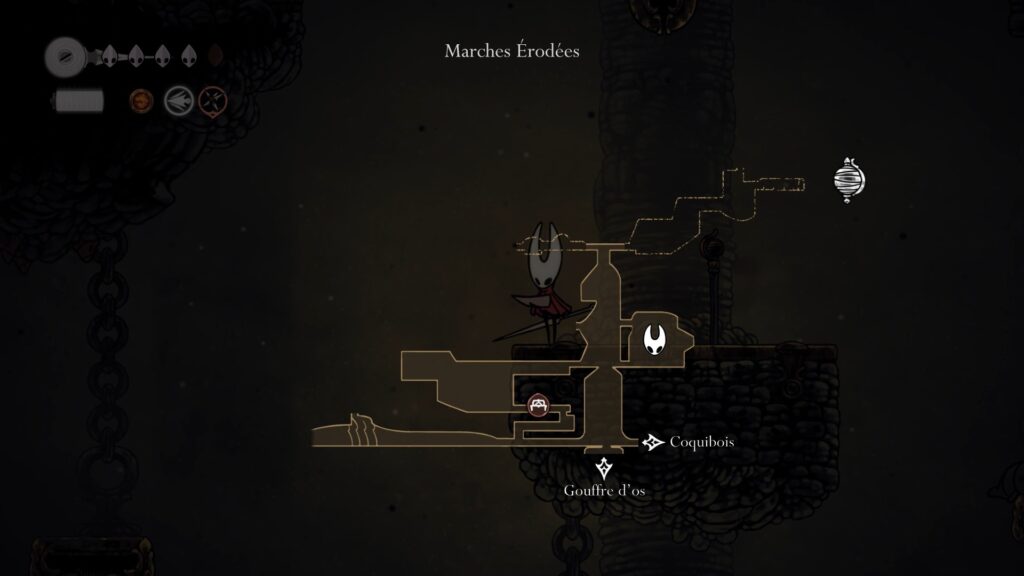 hollow knight silksong soluce complete zone marches érodées acte 1 pharloom pc steam xbox game pass ps5 nintendo switch 2 boss la dernière juge fin acte 1