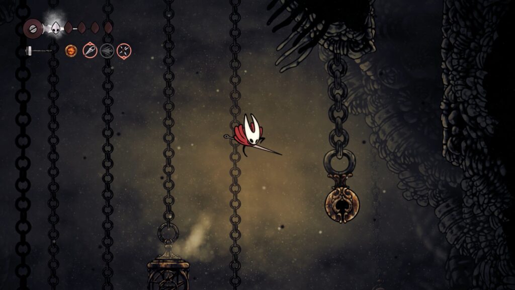 hollow knight silksong soluce complete zone marches érodées acte 1 pharloom pc steam xbox game pass ps5 nintendo switch 2 boss la dernière juge fin acte 1