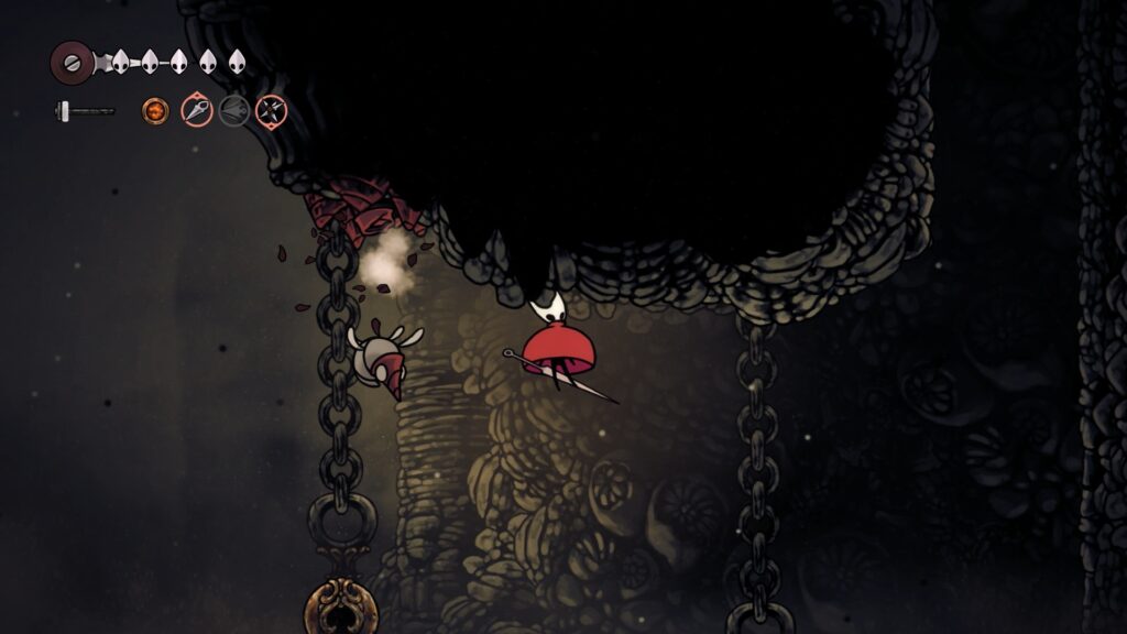hollow knight silksong soluce complete zone marches érodées acte 1 pharloom pc steam xbox game pass ps5 nintendo switch 2 boss la dernière juge fin acte 1