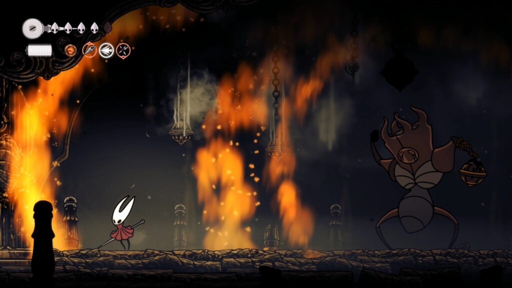 hollow knight silksong soluce complete zone marches érodées acte 1 pharloom pc steam xbox game pass ps5 nintendo switch 2 boss la dernière juge fin acte 1