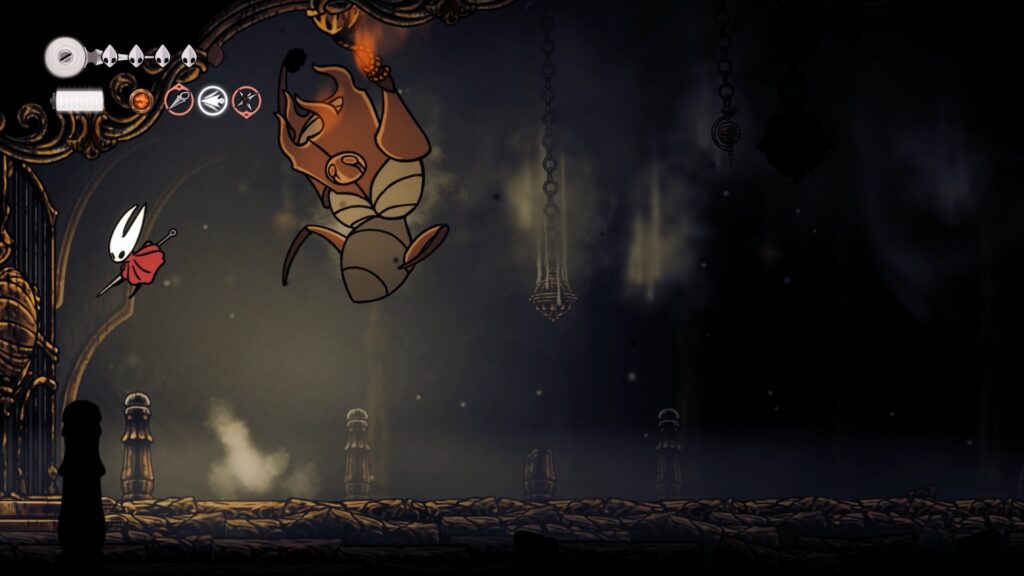 hollow knight silksong soluce complete zone marches érodées acte 1 pharloom pc steam xbox game pass ps5 nintendo switch 2 boss la dernière juge fin acte 1