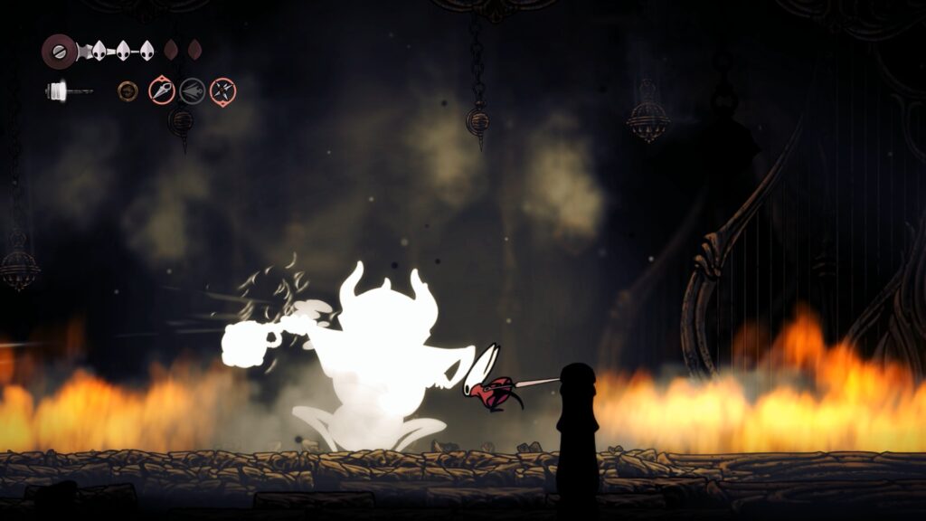 hollow knight silksong soluce complete zone marches érodées acte 1 pharloom pc steam xbox game pass ps5 nintendo switch 2 boss la dernière juge fin acte 1