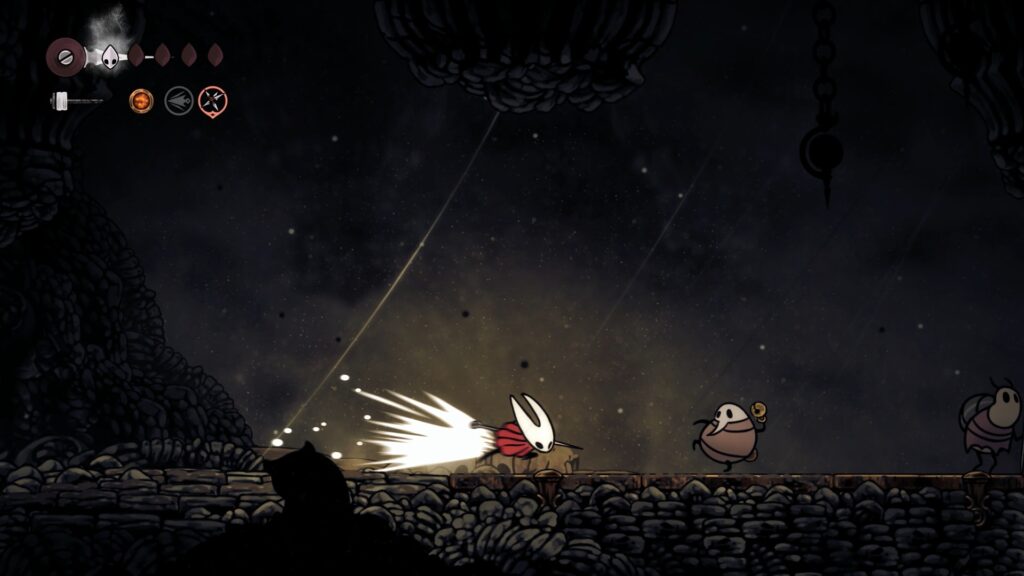 hollow knight silksong soluce complete zone marches érodées acte 1 pharloom pc steam xbox game pass ps5 nintendo switch 2 boss la dernière juge fin acte 1