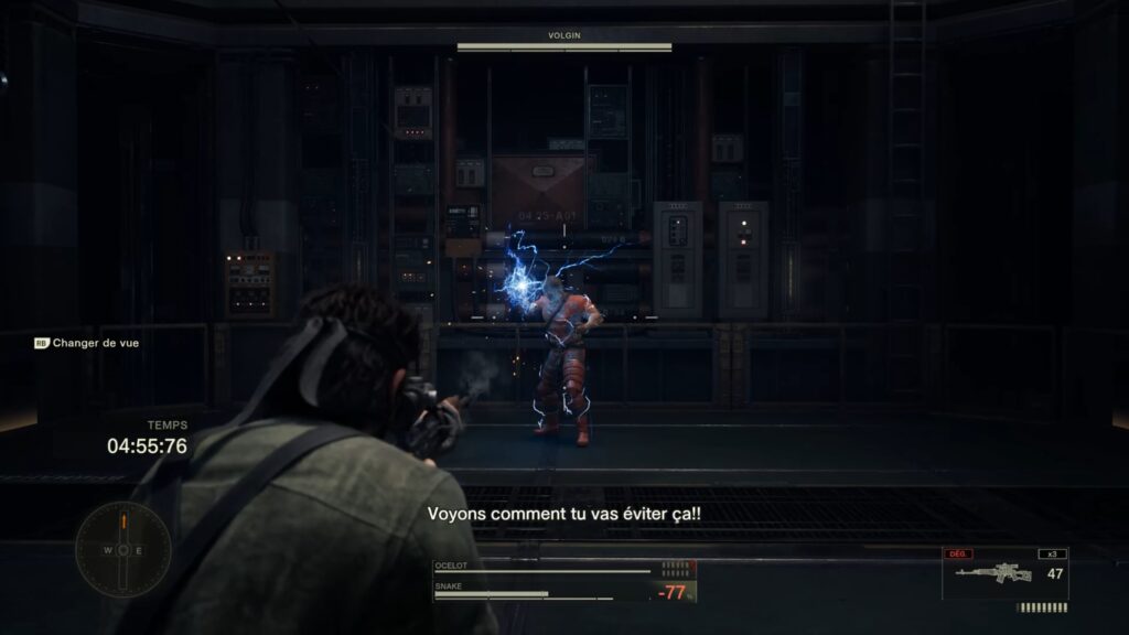 metal gear solid delta snake eater shagohod volgin boss reservoir c3 soluce guide astuce pc xbox playstation 