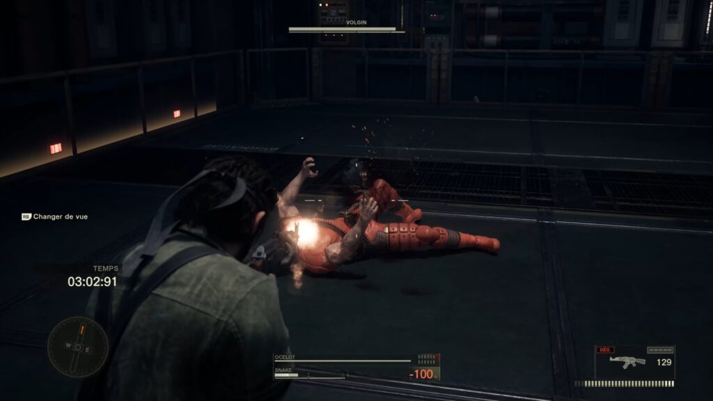 metal gear solid delta snake eater shagohod volgin boss reservoir c3 soluce guide astuce pc xbox playstation 