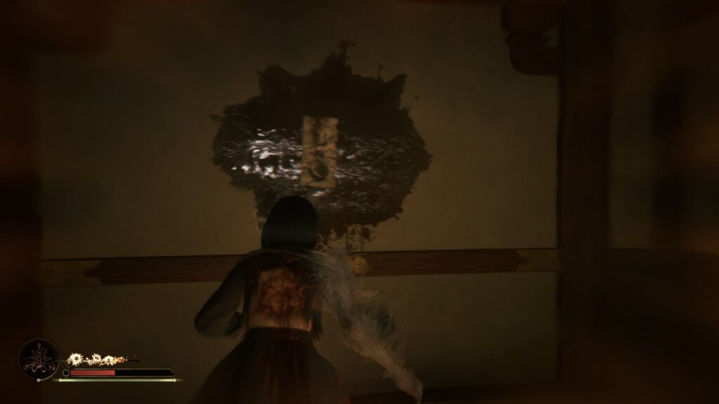 silent hill f soluce solution guide astuce xbpx pc ps5 fresque renard enigme puzzle ecusson chemin image