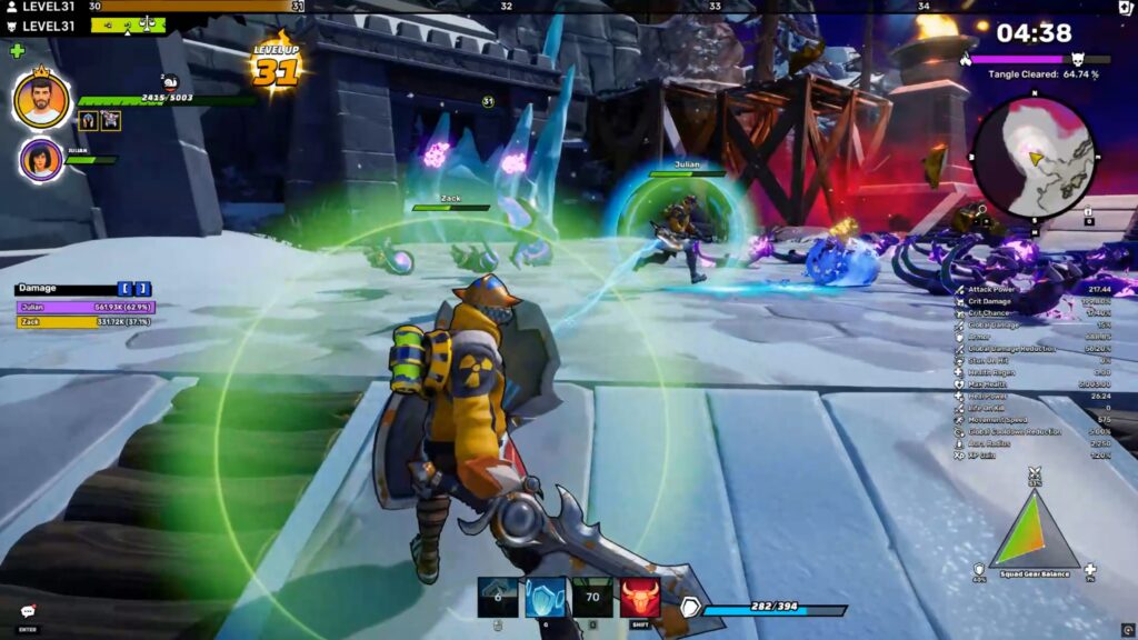 test avis critique apercu preview out of time jeu epic games core fr 2025
