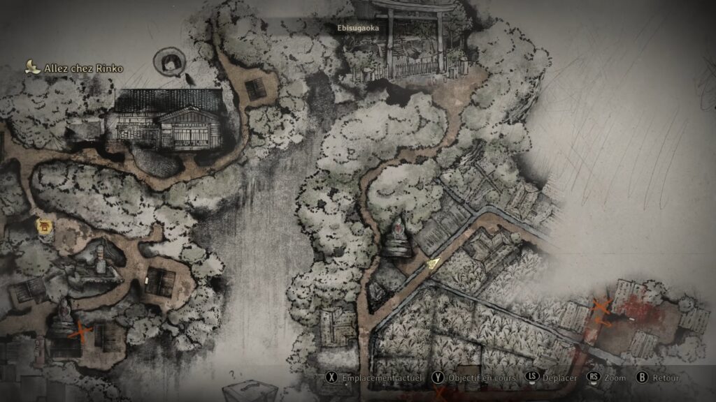 silent hill f statue jizo position emplacement carte image astuce soluce solution 
