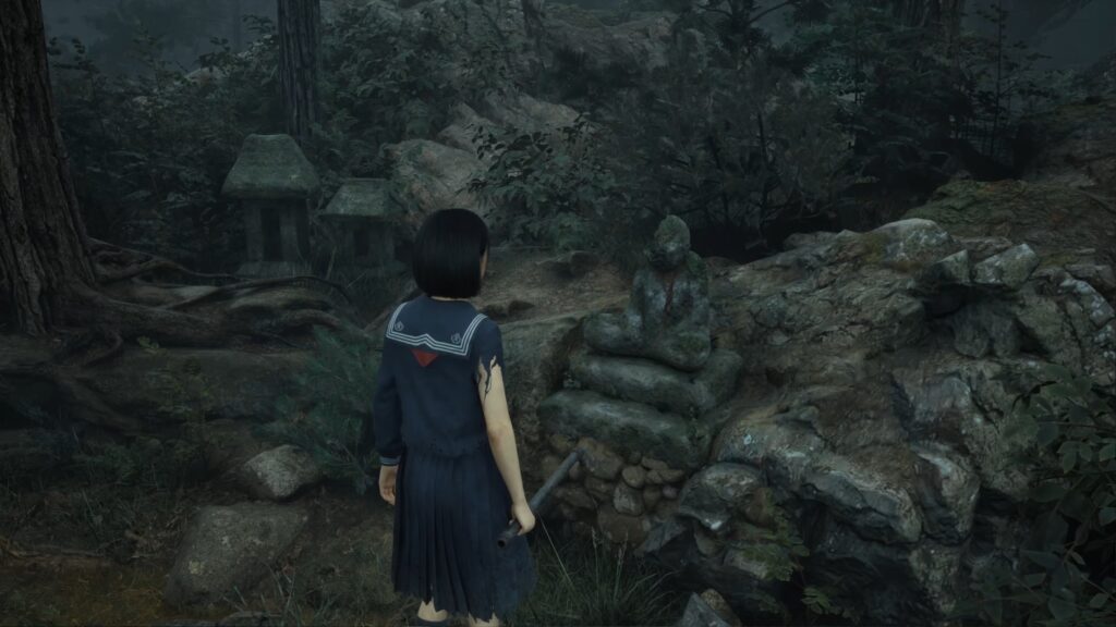 silent hill f statue jizo position emplacement carte image astuce soluce solution 