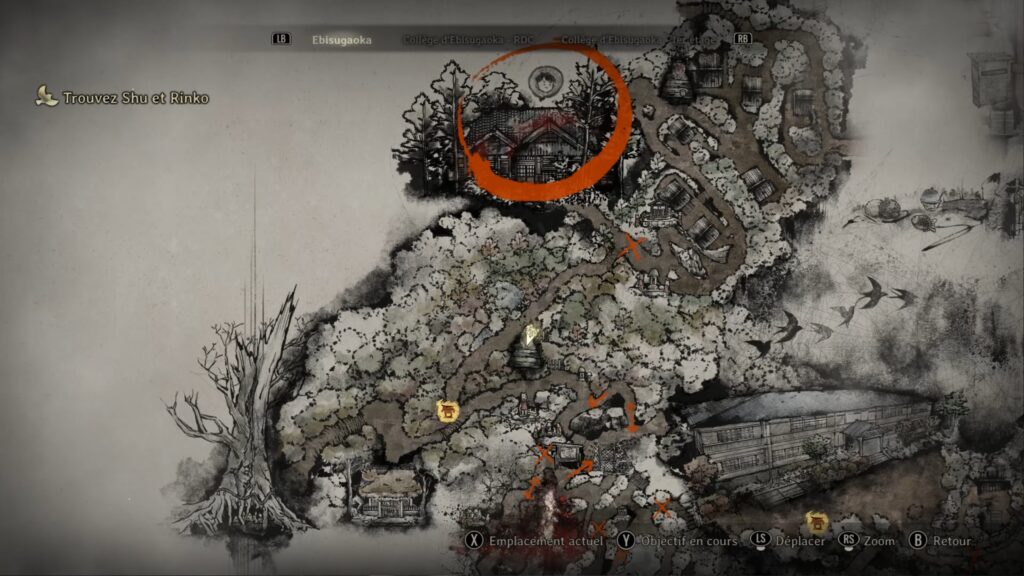 silent hill f statue jizo position emplacement carte image astuce soluce solution 