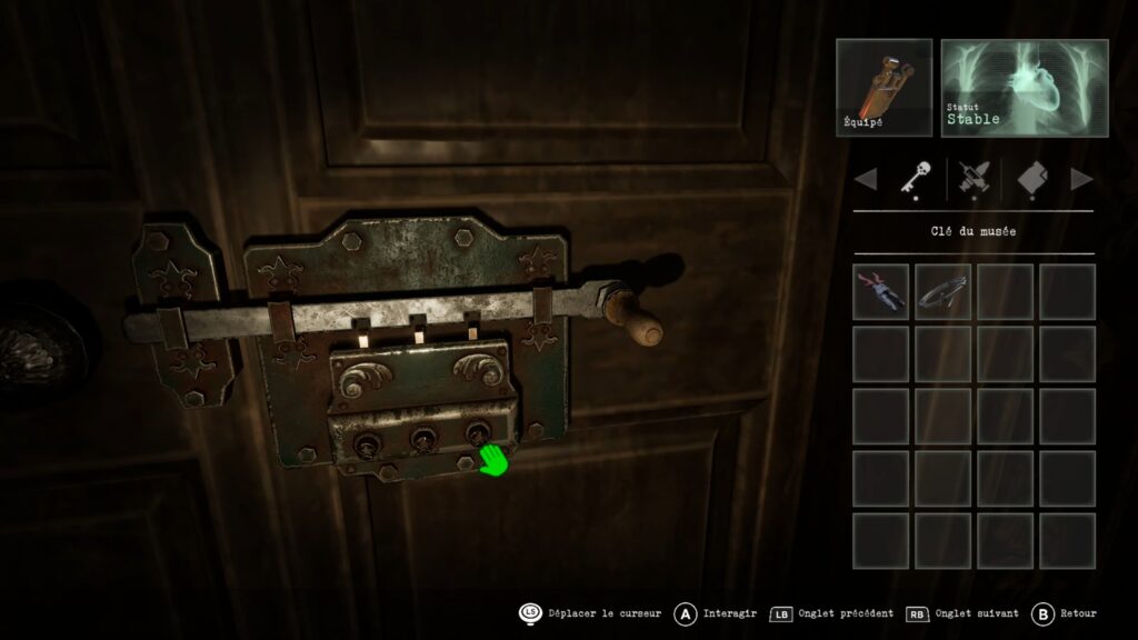 tormented souls 2 soluce guide fr couvent enigme boss puzzle porte cle 