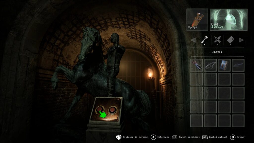 tormented souls 2 cimetiere puzzle code solution guide constellation statue molette metaux boss