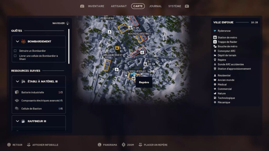 arc raiders bombardement bombardier comment tuer soluce astuce quete fr xbox ps5 pc