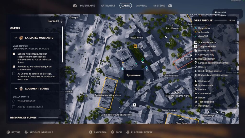 arc raiders sky shrouded quete soluce astuce maree montante carte jeu image zone restreinte fr