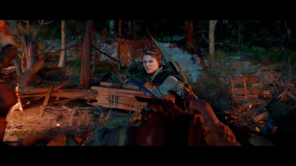 crimson desert quete fr soluce astuce prologue nuit noire reflet lumiere debut ps5 xbox pc