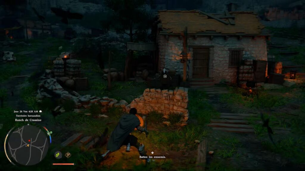 crimson desert chapitre 5 intrus corbeau puzzle fleche envol soluce solution guide pc ps5 xbox astuce jeu boss kearush