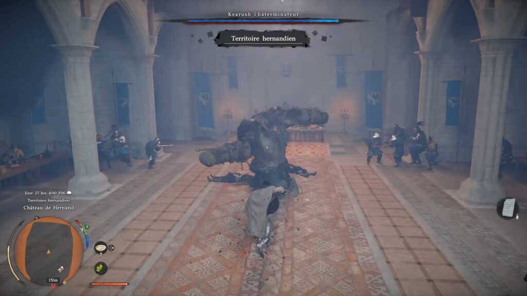 crimson desert chapitre 5 intrus corbeau puzzle fleche envol soluce solution guide pc ps5 xbox astuce jeu boss kearush