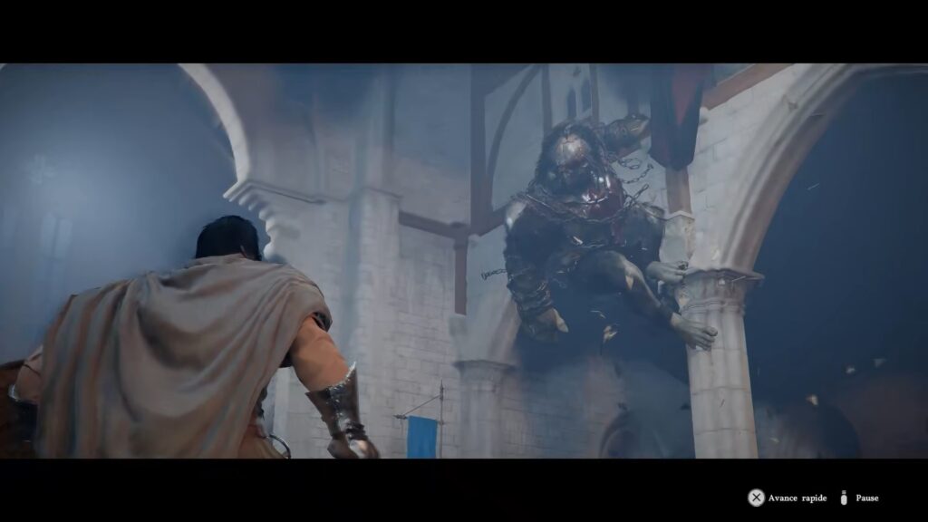 crimson desert chapitre 5 intrus corbeau puzzle fleche envol soluce solution guide pc ps5 xbox astuce jeu boss kearush