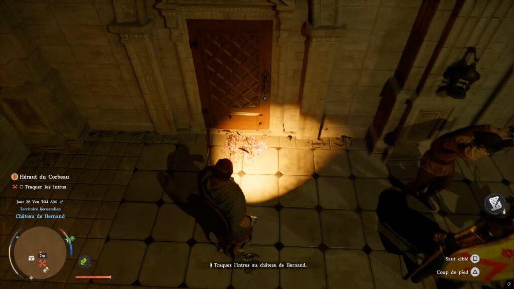 crimson desert chapitre 5 intrus corbeau puzzle fleche envol soluce solution guide pc ps5 xbox astuce jeu boss kearush