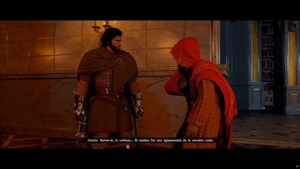 crimson desert chapitre 5 intrus corbeau puzzle fleche envol soluce solution guide pc ps5 xbox astuce jeu boss kearush