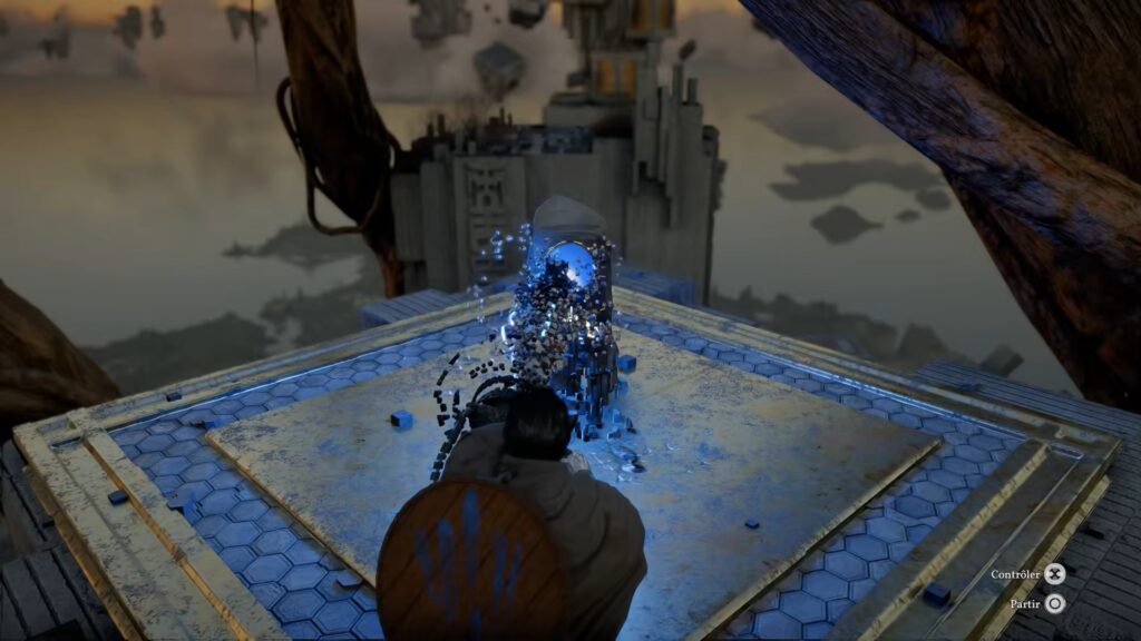 crimson desert chapitre 5 intrus corbeau puzzle fleche envol soluce solution guide pc ps5 xbox astuce jeu boss kearush