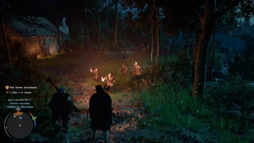 crimson desert quete fr soluce astuce prologue nuit noire reflet lumiere debut ps5 xbox pc