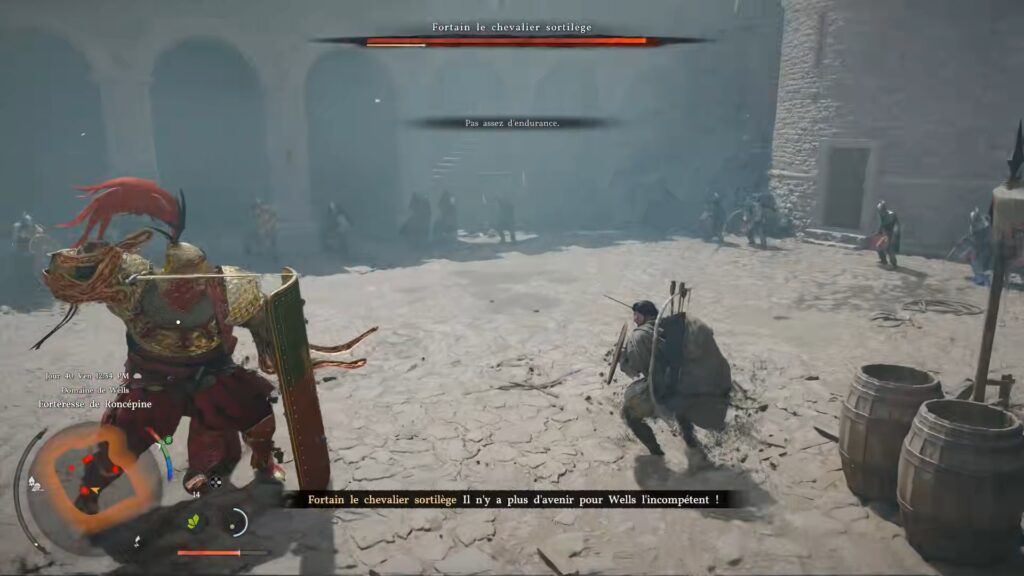 Crimson Desert soluce solution guide astuce bastier damiane demeniss quete boss souvenir xbox pc ps5