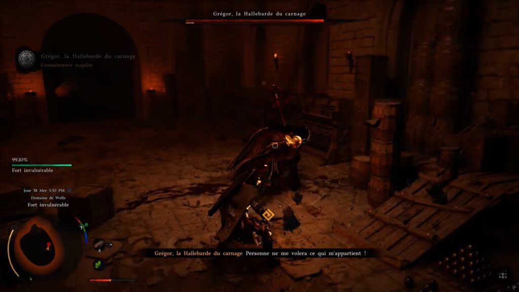 Crimson Desert soluce solution guide astuce bastier damiane demeniss quete boss souvenir xbox pc ps5