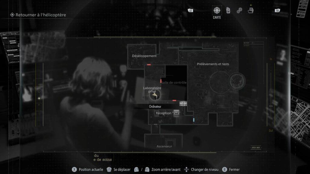 resident evil 9 requiem cour soin centre soluce guide fr astuce jeu xbox ps5 pc switch puzzle boss