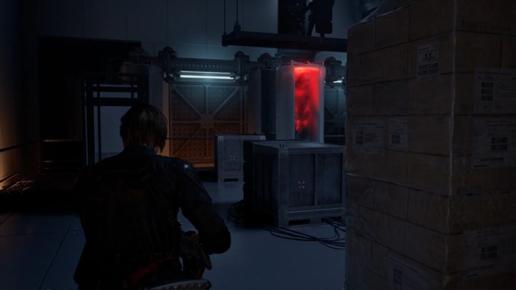 resident evil 9 requiem boss fin elpis laboratoire ark leon grace cle porte xbox ps5 switch pc guide soluce astuce