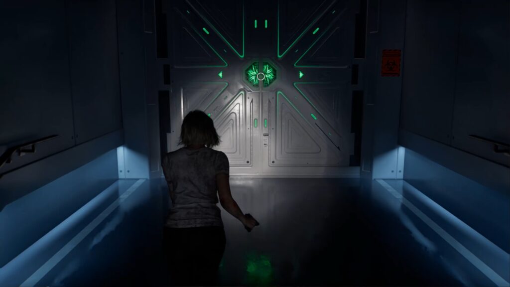 resident evil 9 requiem boss fin elpis laboratoire ark leon grace cle porte xbox ps5 switch pc guide soluce astuce