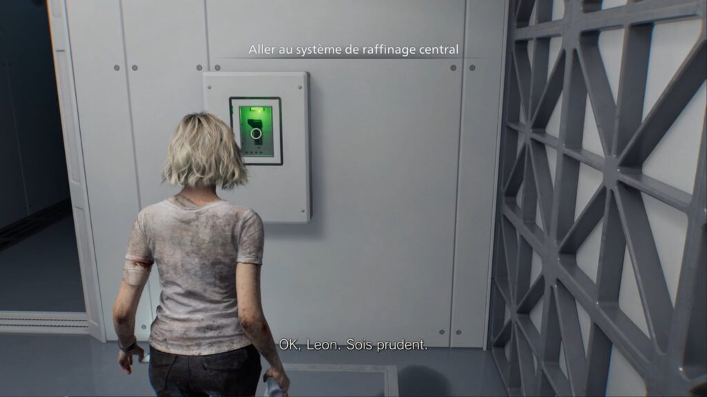 resident evil 9 requiem boss fin elpis laboratoire ark leon grace cle porte xbox ps5 switch pc guide soluce astuce