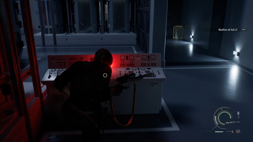 resident evil 9 requiem boss fin elpis laboratoire ark leon grace cle porte xbox ps5 switch pc guide soluce astuce