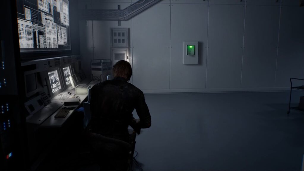 resident evil 9 requiem boss fin elpis laboratoire ark leon grace cle porte xbox ps5 switch pc guide soluce astuce