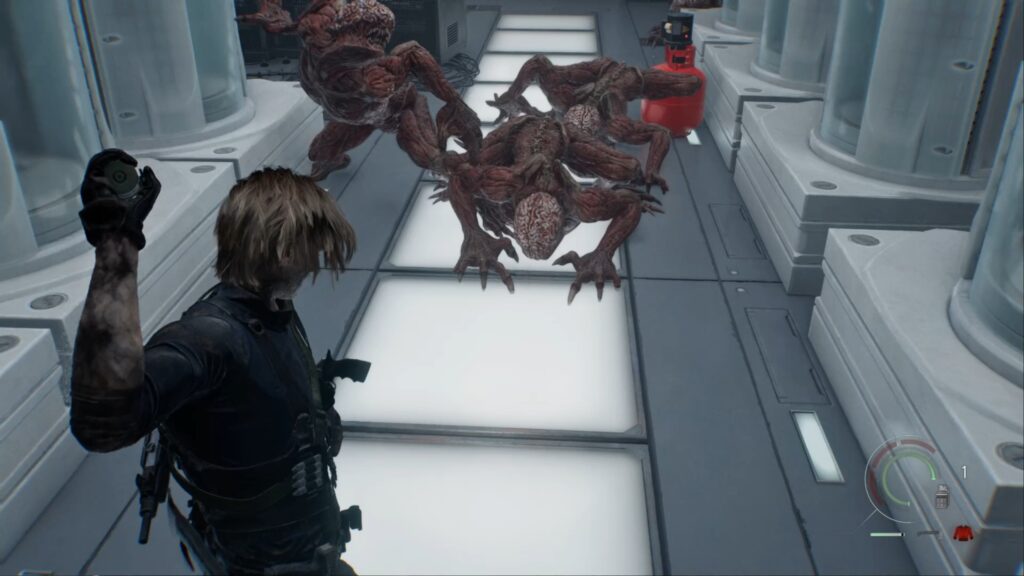 resident evil 9 requiem boss fin elpis laboratoire ark leon grace cle porte xbox ps5 switch pc guide soluce astuce