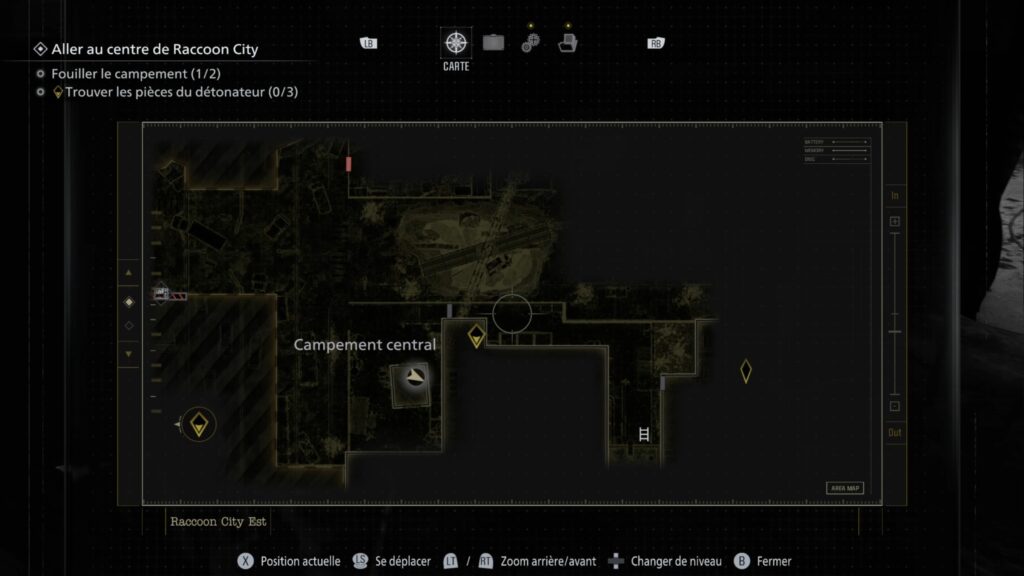 resident evil 9 requiem guide soluce astuce fr detonateur leon raccoon city est bombe xbox ps5 pc switch