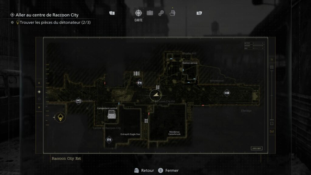 resident evil 9 requiem guide soluce astuce fr detonateur leon raccoon city est bombe xbox ps5 pc switch