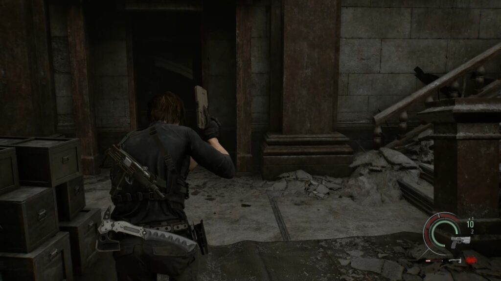 resident evil 9 requiem raccoon city centre soluce astuce jeu boss malle code mister x xbox ps5 pc switch rdp commissariat