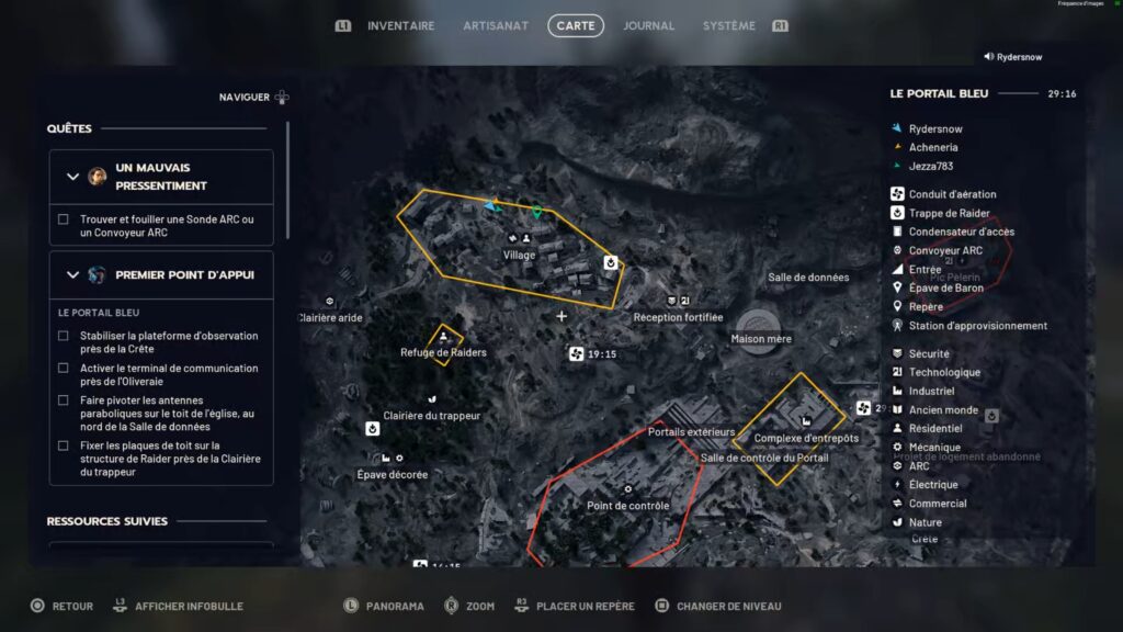 Arc raiders soluce solution quete reconnaissance xbox ps5 pc emplacement portail bleu