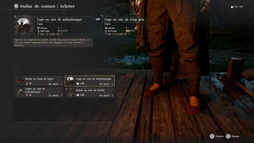 crimson-desert-emplacement-armure-kliff-cape-cuir-saltimbanque