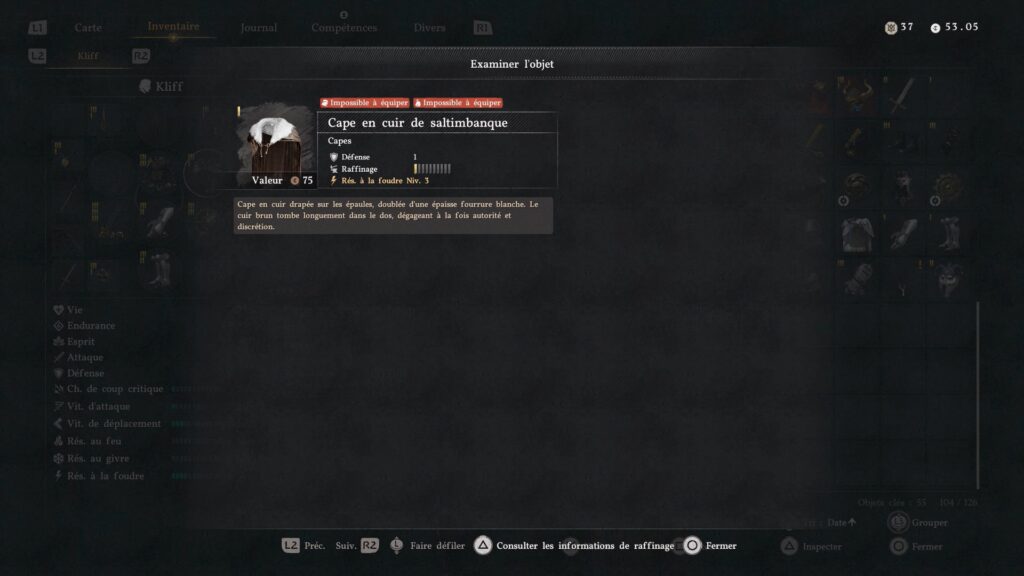 crimson-desert-emplacement-armure-kliff-cape-cuir-saltimbanque