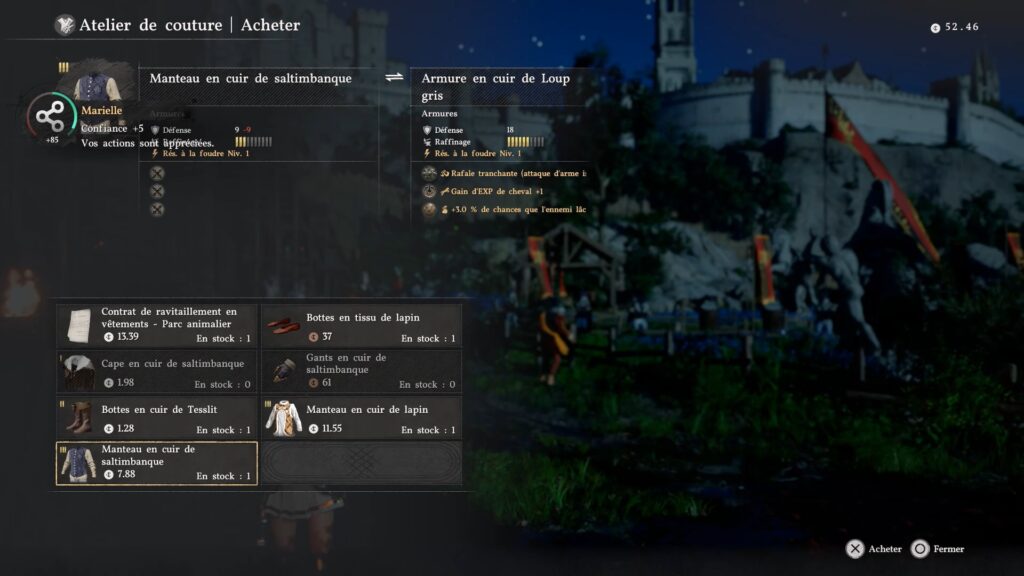 crimson-desert-emplacement-armure-kliff-manteau-cuir-saltimbanque